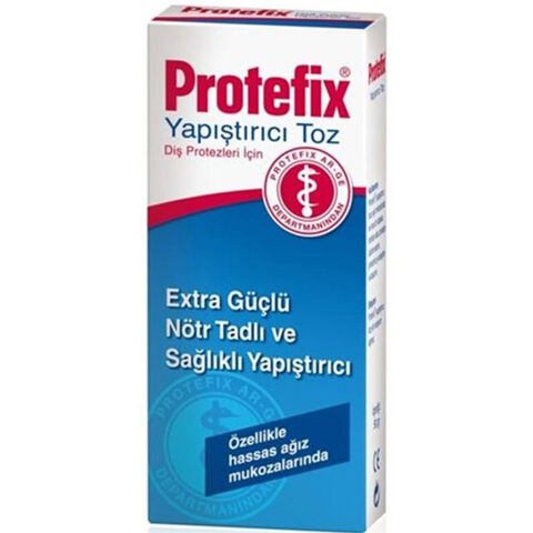 Protefix Diş Protezi Yapıştırıcı Toz 50g Protefix Diş Protezi Yapıştırıcı Toz 50g