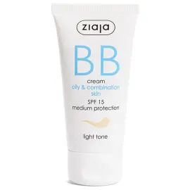 Ziaja BB Cream Oily Combination - Renkli Nemlendirici Light 50ml - Ziaja
