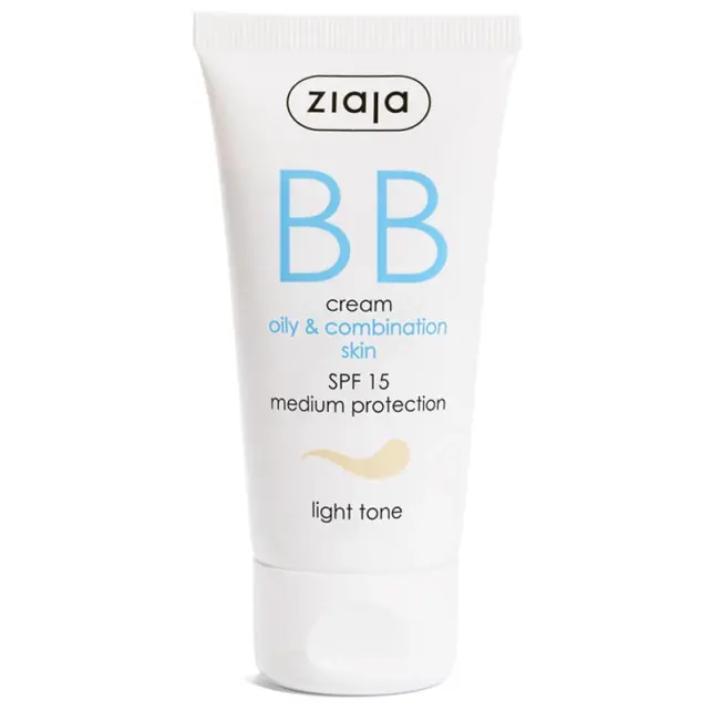 Ziaja BB Cream Oily Combination - Renkli Nemlendirici Light 50ml - 1