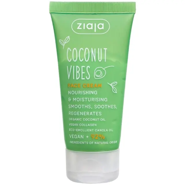 Ziaja Coconut Vibes Face Cream - Nemlendirici Bakım Kremi 50ml - 1