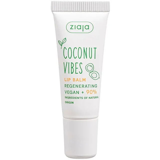 Ziaja Coconut Vibes Lip Balm Regenerating - Dudak Kremi 10ml - 1