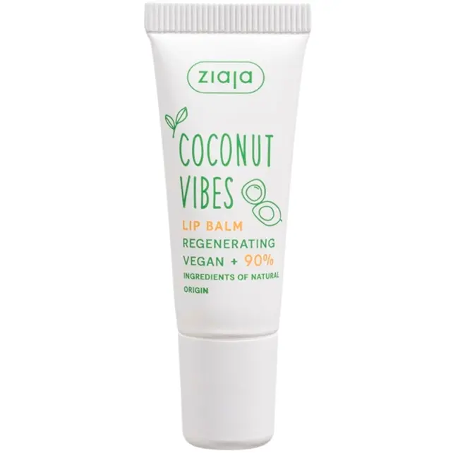 Ziaja Coconut Vibes Lip Balm Regenerating - Dudak Kremi 10ml - 1