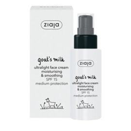 Ziaja Goat Milk Ultralight Face Cream Moisturizing SPF 15 - Keçi Sütü Nemlendirici Krem 50ml - 2