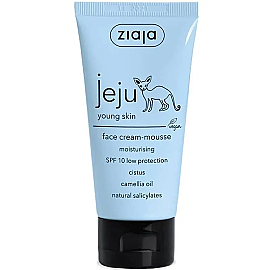 Ziaja Jeju Face Cream Mousse SPF10 - Köpük Yüz Kremi 50ml - Ziaja