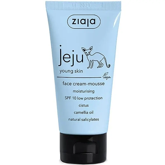 Ziaja Jeju Face Cream Mousse SPF10 - Köpük Yüz Kremi 50ml - 1