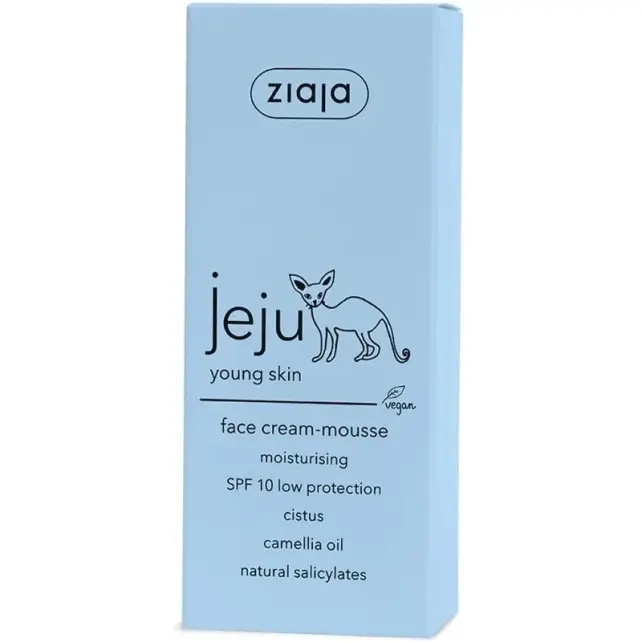 Ziaja Jeju Face Cream Mousse SPF10 - Köpük Yüz Kremi 50ml - 2