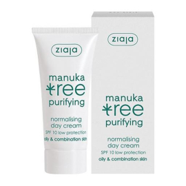 Ziaja Manuka Tree Purifying Normalising Day Cream SPF 10 - Manuka Gündüz Kremi 50ml - 2