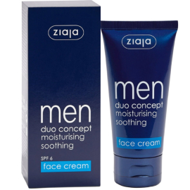 Ziaja Men Face Cream - Erkekler İçin Nemlendirici Krem SPF6 50ml - 2