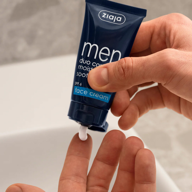 Ziaja Men Face Cream - Erkekler İçin Nemlendirici Krem SPF6 50ml - 3