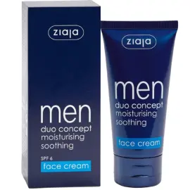 Ziaja Men Face Cream - Erkekler İçin Nemlendirici Krem SPF6 50ml - 2