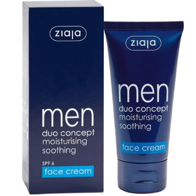 Ziaja Men Face Cream - Erkekler İçin Nemlendirici Krem SPF6 50ml - 2