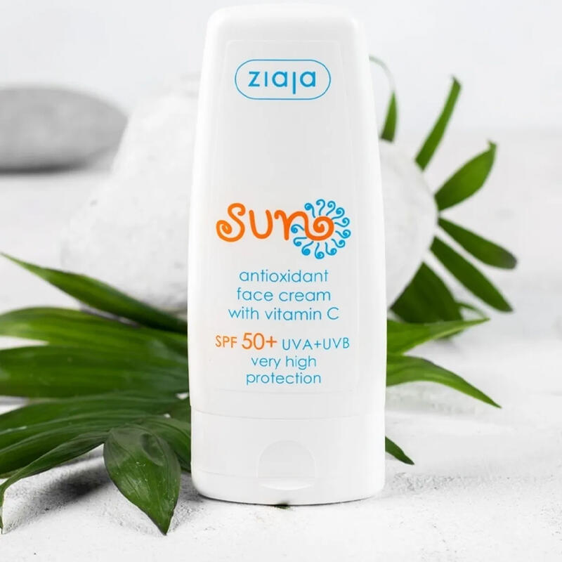 Ziaja Sun Antioxidant Face Cream SPF 50+ C Vitaminli Aksioksidanlı Yüz  Kremi 50ml