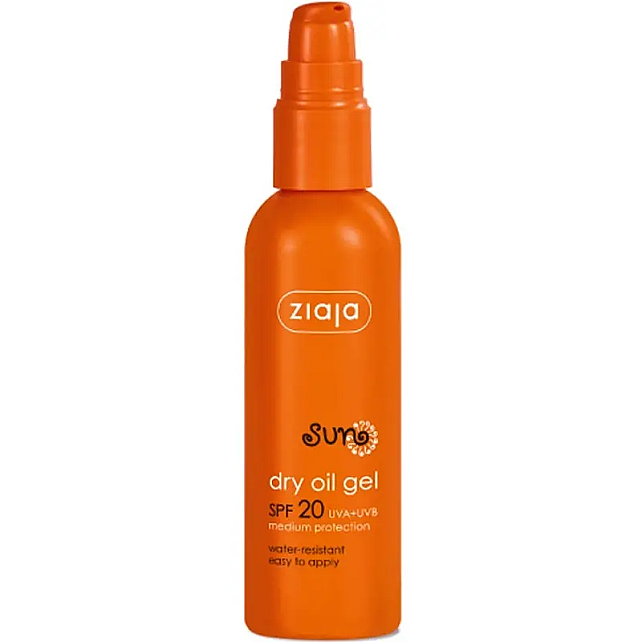 Ziaja Sun Dry Oil Gel SPF 20 - Güneş Yağı 90ml - 1