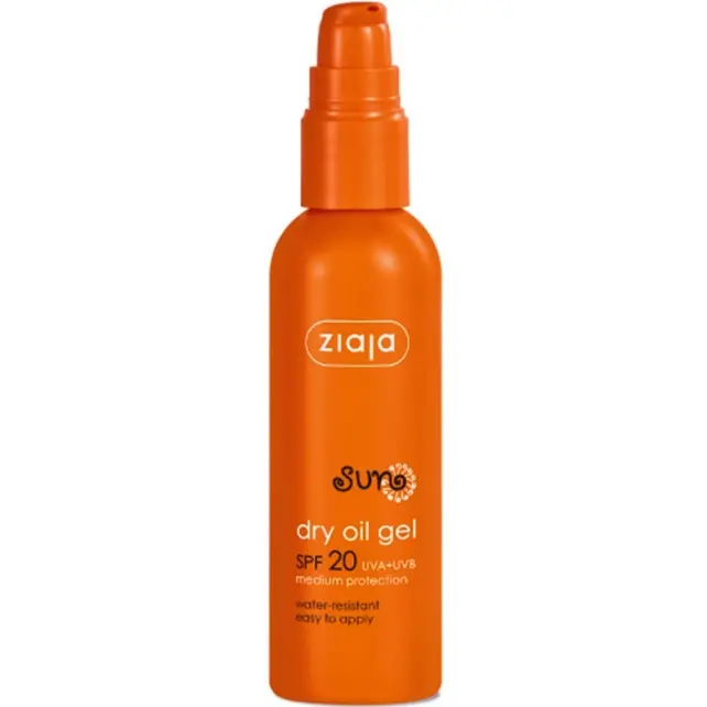 Ziaja Sun Dry Oil Gel SPF 20 - Güneş Yağı 90ml - 1