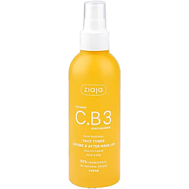 Ziaja Vitamin C.B3 Niacinamide Before After Makeup Face Toner - Yüz Toniği 190ml - Ziaja