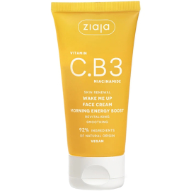 Ziaja Vitamin C.B3 Niacinamide Wake Me Up Face Cream - Yüz Bakım Kremi 50ml - Ziaja